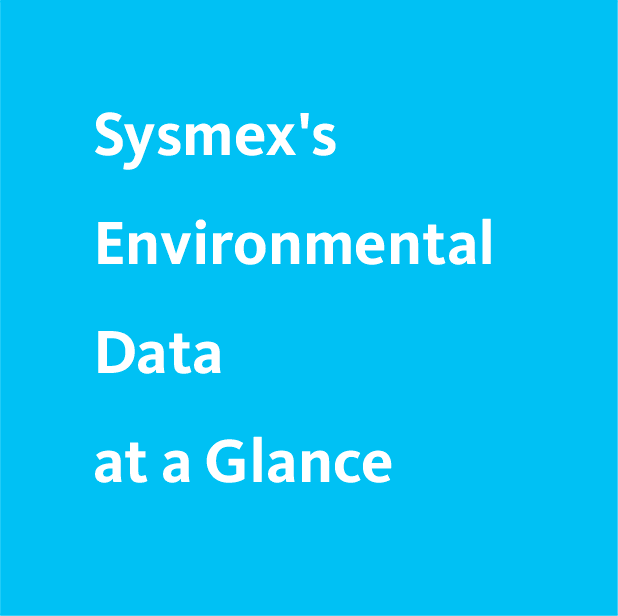 Sysmex’s Environmental Data at a Glance