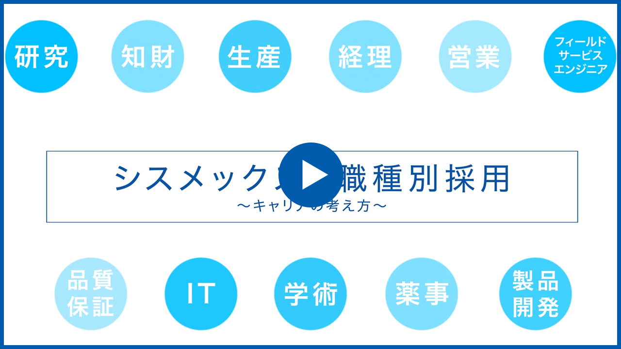 職種別採用について movie